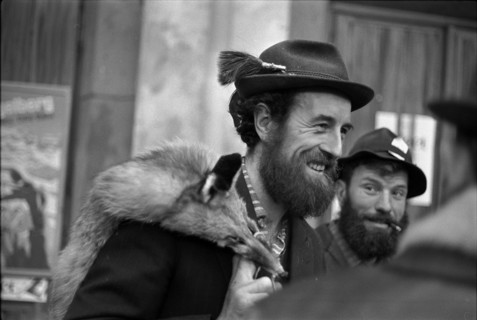 Fur market in Lucerne 1971.