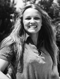 High-jumper Susi Erb 1976.