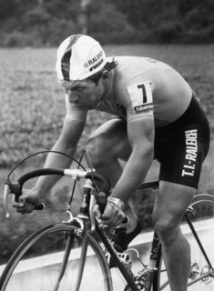 Tour de Suisse 1979: Winner Wilfried Wesemael.