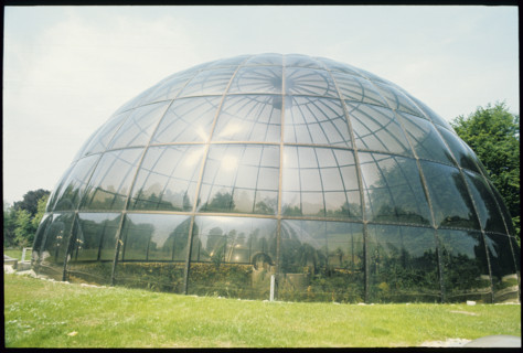 Greenhouses in Botanical Garden Zurich 1986.
