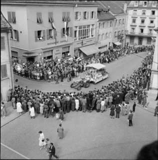 10th festival of the people of Jura in Delémont, 1957.