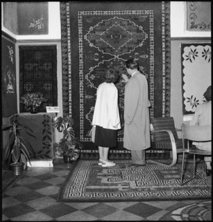 Exhibition of Smyrna carpets, 1951.