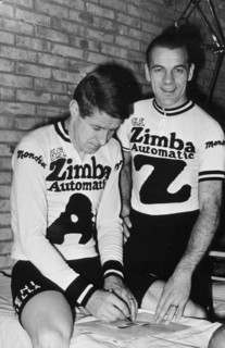 Zurich Sixdays 1967: Peter Post and Fritz Pfenninger.