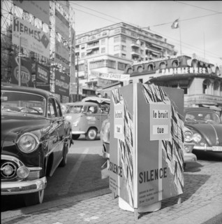 Campaign against noise, 1956.