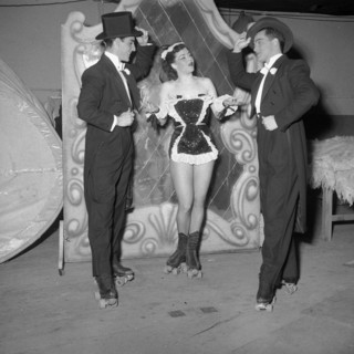 The Roller Follies in Zürich, 1951.