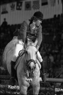 CSIO St. Gallen 1978: Rowland Fernyhough and Bouncer.