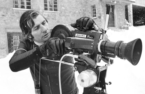 Gunter Sachs in St. Moritz, 1968.