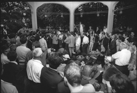 Zurich;  public discussion; 1968.
