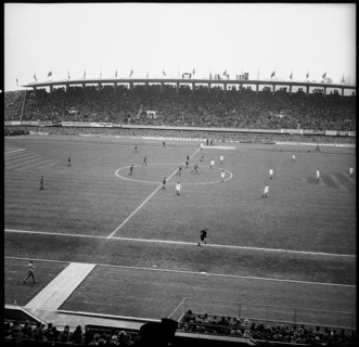 WC qualifier 1957: Switzerland - Spain.