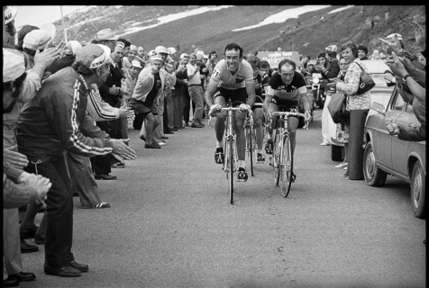 Tour de Suisse 1978: Ueli Sutter and Michel Pollentier.