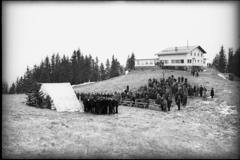 Hubertus mass in Engelberg, 1964.