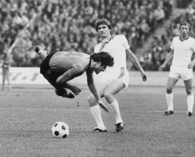 UEFA-Cup 1983/84: Dynamo Minsk - GC Zurich; Egli, Gozmanow.