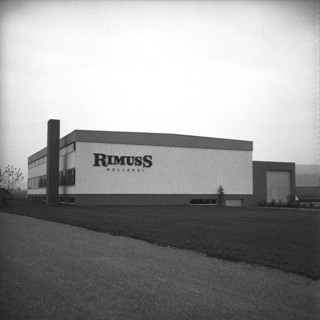 New wine cellars of Rahm company in the Klettgau, 1964.