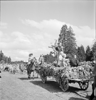 38th Marché-Concours Saignelégier, parade, 1941.