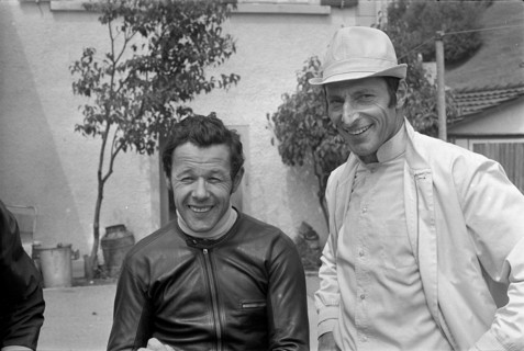 Tour de Suisse 1969: Luigi Taveri and Ferdi Kübler.