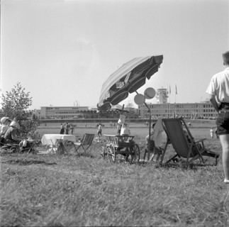 Official opening of airport Zurich-Kloten 1953.