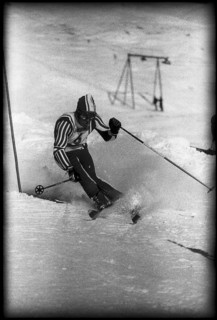 Ski-WM St. Moritz 1974: Gustavo Thöni.