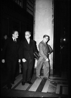 The accused, trial against Swiss Nazis; 1947.
