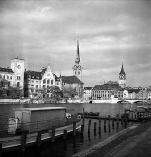 View of Zurich, 1944.