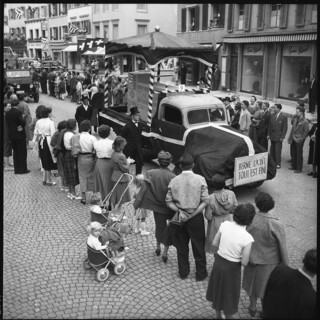 Festival of the people of the canton Jura, 1954.
