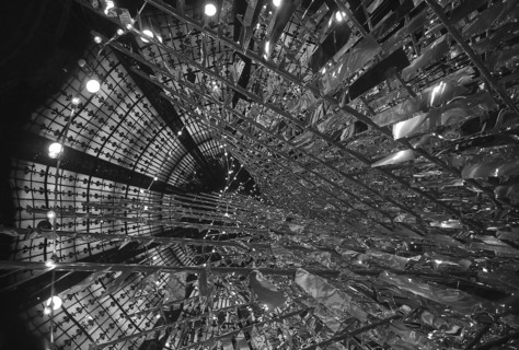 1975, Paris, The Galleries Lafayette dome.