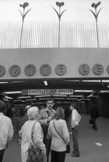 1976, Paris, Rive droite, Les Halles.