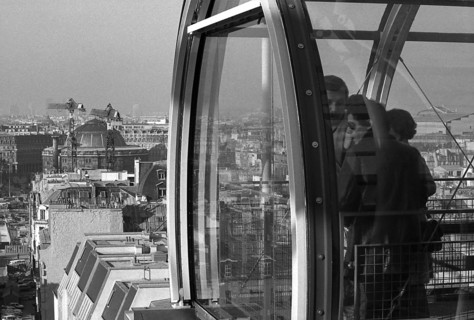 1976, Paris, Rive droite, Centre Pompidou, Beaubourg.