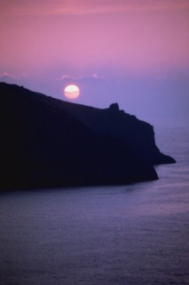 Nature, Italy, Campania region, 1975 Cape Palinuro.