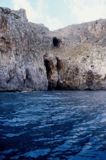 Nature, Italy, region of Puglia 1975 Costa del Salento (Salento coast).