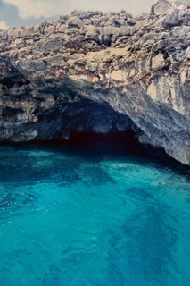 Nature, Italy, region of Puglia 1975 Costa del Salento (Salento coast).