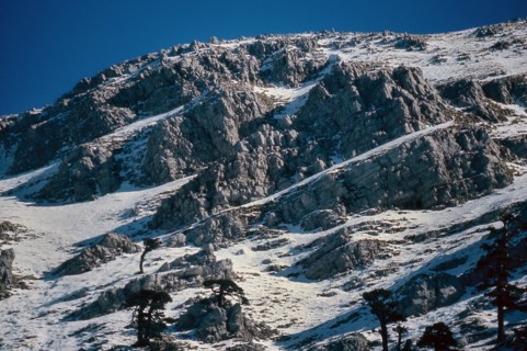 Nature, Italy, region of Calabria 1975 Comprensorio del Pollino - Monte Pollino (Pollino