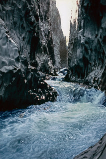 Nature, Italy, region of Sicilia Gole dell'Alcantara (Alcantara Gorges).