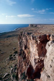 Nature, Italy, region of Sicilia 1975 Capo Sanvito (San Vito Cape).