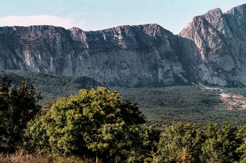 Nature, Italy, region of Sicilia 1975 Rocca Busambra - Bosco della Ficuzza (Busambra Rock - Ficuzza
