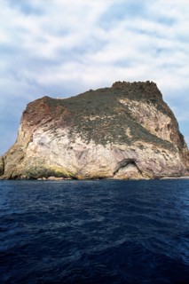 Nature, Italy, region of Sicilia 1975 Isole Eolie, Scoglio Dattilo  (Aeolian Islands,  Dattillo