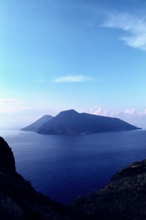 Nature, Italy, region of Sicilia 1975 Isole Eolie, Isola di Salina e Stromboli (Aeolian Islands,