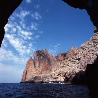 Nature, Italy, region of Sicilia 1975 Isole Egadi, Isola di Marettimo (Egadi Islands,  Marettimo