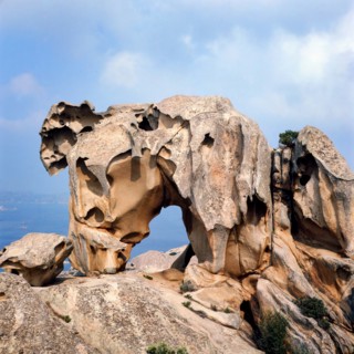 Nature, Italy, region of Sardegna 1975 Gallura - Capo Orso (Bear Cape).