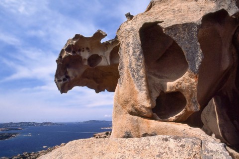 Nature, Italy, region of Sardegna 1975 Gallura - Capo Orso (Bear Cape).