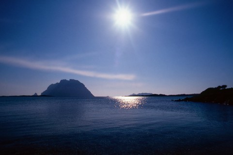Nature, Italy, region of Sardegna 1975 Punta Coda Cavallo - Isola di Tavolara (Coda Cavallo Cape -