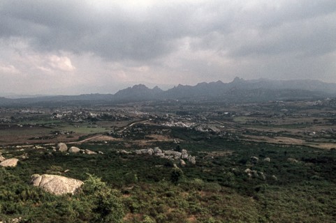 Nature, Italy, region of Sardegna 1975 Piana de Grandi Sassi - Valle della Luna (Plain of the Big