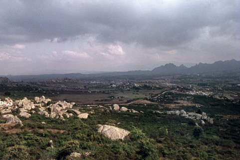 Nature, Italy, region of Sardegna 1975 Piana de Grandi Sassi - Valle della Luna (Plain of the Big