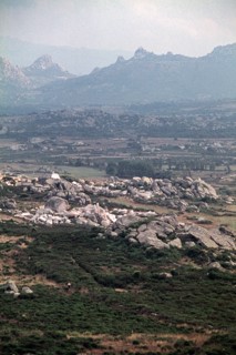 Nature, Italy, region of Sardegna 1975 Piana de Grandi Sassi - Valle della Luna (Plain of the Big