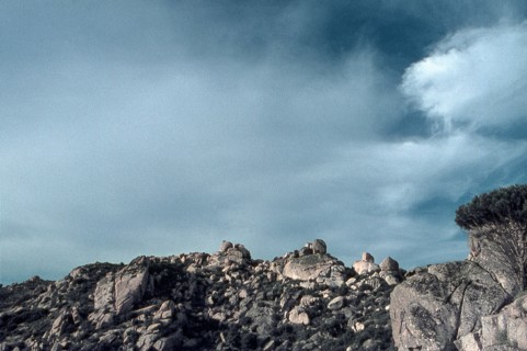 Nature, Italy, region of Sardegna 1975 Piana de Grandi Sassi - Valle della Luna (Plain of the Big
