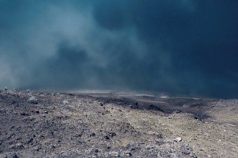 Nature, Italy, region of Campania, 1975 Vesuvius volcano.