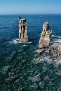 Nature, Italy, region of Sardegna 1975 Isola di San Pietro (San Pietro Island).