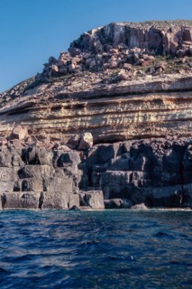 Nature, Italy, region of Sardegna 1975 Isola di San Pietro (San Pietro Island).