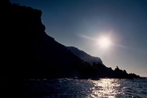 Nature, Italy, region of Sardegna 1975 Isola di San Pietro (San Pietro Island).