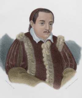Vicente Espinel (1550-1624). Spanish writer and musician of the Spanish Golden Age. Portrait.