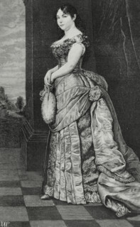 Natalie of Serbia (Natalie Petrovna Keschko) (1859-1941). Princess of Serbia (1875-1882) and Queen